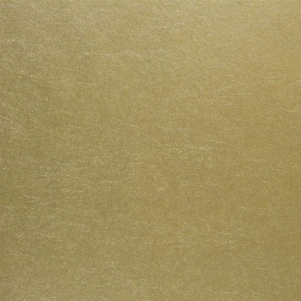 Ernani Plain Wallpaper P502 by Designers Guild in Gold Brown